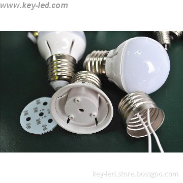 New G45 PC led bulb spare parts hot sell
